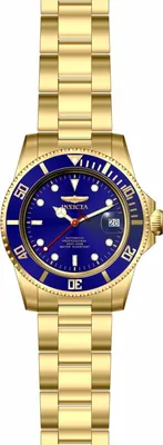 Produktbild von Invicta OCEAN VOYAGE 47644 Herren armbanduhr - Automatikuhr - Edelstahl mit blauen zifferblat - 40mm