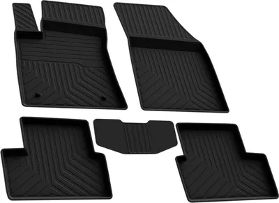 Produktbild von 2008-2017 Seat Ibiza Fußmatten Gummi Schwarz 4 tlg