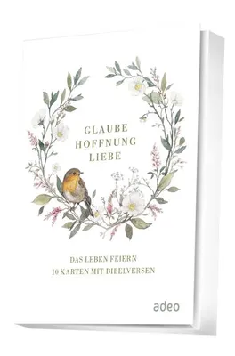 Produktbild von Glaube, Hoffnung, Liebe - Faltkartenset