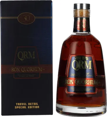 Produktbild von Ron Quorhum 30 Aniversario Travel Retail Special Edition 42% Vol. 0,7l in Geschenkbox