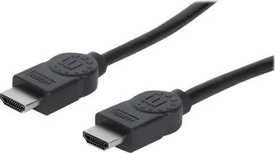 Image de MANHATTAN HDMI-Kabel Ethernet A -> A St/St 10.00m ARC 28 AWG