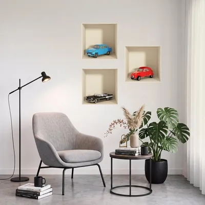 Obrázok produktu pre 3D nálepka s motívom veterána, 40 x 120 cm