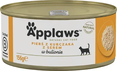 Image de Applaws Cat Nassfutter Dose Hühnchenbrust & Käse 156 gx24