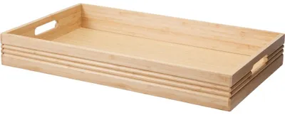 Produktbild von Serviertablett aus Bambus 50x30x6,5 cm