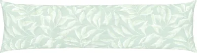 Produktbild von Livarno Home Feinbiber Wendebezug Seitenschläferkissenbezug 40x145 cm  Grün