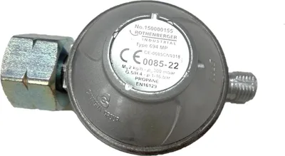 Produktbild von ROTHENBERGER Industrial Gasdruckregler 300 mbar | 2 kg/h |  Abgangsgewinde 3/4" - 1500000155