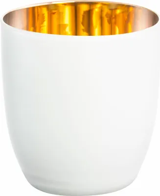 Immagine prodotto di Eisch Espresso-Becher Cosmo Pure White, Espressobecher, Espressoglas, Kristallglas, Gold / Weiß, 100 ml, 77410998