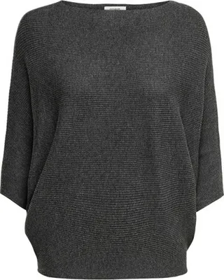 Image de Pull JDYNEW Regular Fit pour femmes 15181237 Gris foncé Mélange MELANGE, S