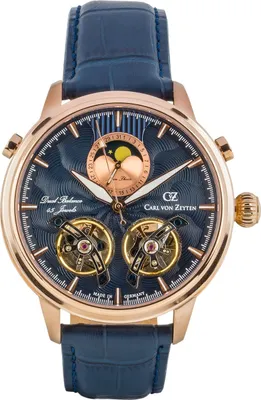 Obrázek produktu pro Carl von Zeyten CVZ0060RBLS  Watch Durbach Automatic Moon Phase Limited Edition