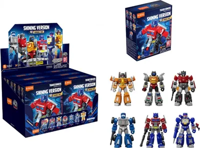 Produktbild von Dickie Blokees Transformers Shining 02 Bausatz zufällige Auswahl 1 Figur 48-56 Teile 201121001