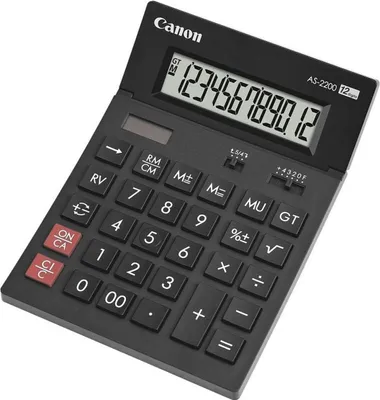 Image de Calculatrice Canon As-2200 Hb Emea 12 Chif