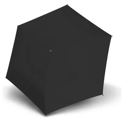 Productafbeelding van Knirps zakparaplu paraplu Mini Duomatic Midnight Black zwart