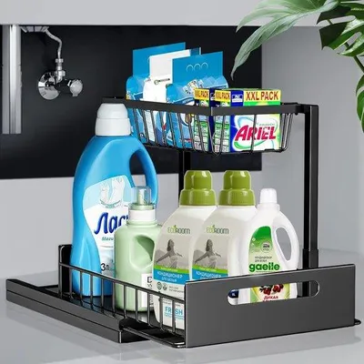 Produktbild von Robuster multifunktionaler Organizer für unter dem Waschbecken
