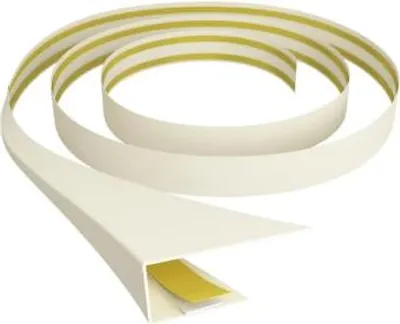 Produktbild von VILO Abschlussleiste PVC - Selbstklebend - Universell Eckverbindung - Wandabschluss - 50mmx3m -