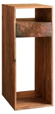 Produktbild von BRICK Konsole 85 cm mit 1 Rostschublade / 1 Ablage