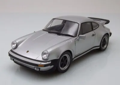 Produktbild von Welly 24043S Porsche 911 (930) Turbo 3.0 1974 silber 1:24