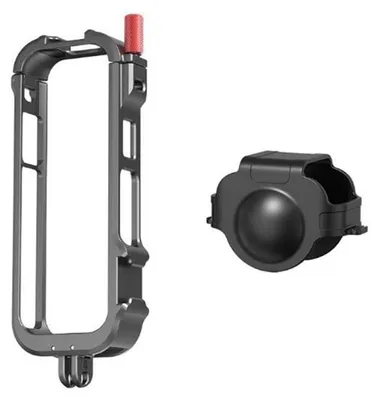 Imagen del producto de Insta360 X4: Marco y protección para la lente, fabricados en aleación de aluminio