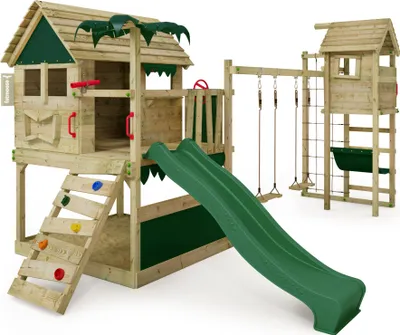 Image de Fatmoose Tour de jeux TikaTaka avec tour - vert