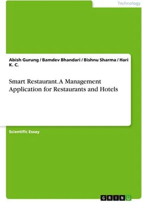 Produktbild von Smart Restaurant. A Management Application for Restaurants and Hotels