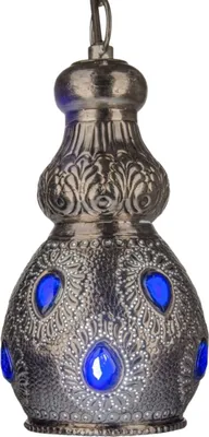 Zdjęcie produktu dla Orientalna marokańska mosiężna lampa sufitowa Lampa wisząca