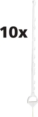 Produktbild von Gallagher Duopack Steigbügelpfahl 1,55m weiß (2x5)