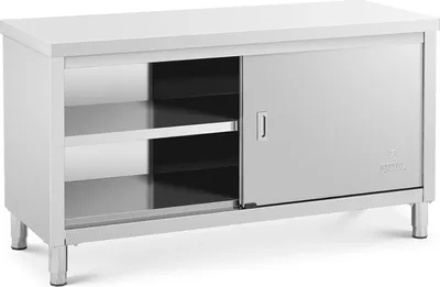 Obrázek produktu pro Expondo Royal Catering Nerezová pracovní skříň – ECO – 150 x 60 cm – 500 kg –
