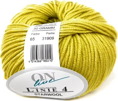 Produktbild von ONline Starwool,hochwertige Wolle,50g,100% Wolle Fb. 65