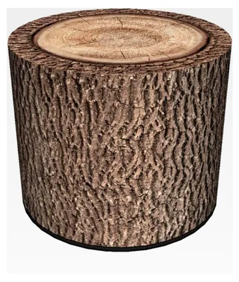 Produktbild von Sitzhocker Pouf für Balkon und Garten, wetterfest, 40 x 40 cm, runder Sitzpouf mit abnehmbarem, waschbarem Bezug