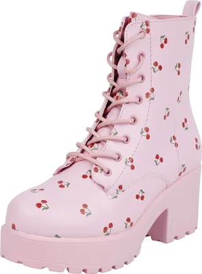 Produktbild von KOI Boot Damen Cherry Passion Platform Boots pink EU41