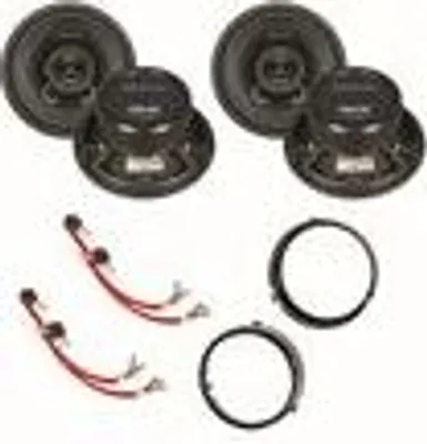 Produktbild von CRUNCH DSX120 12 cm 2 Wege Koaxial Lautsprecher vorne und hinten für W124 Limo
