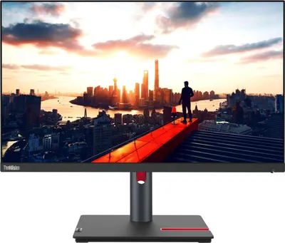 Image de Lenovo ThinkVision P24h-30 LED display 60,5 cm (23.8") 2560 x 1440 pixels Quad HD Noir