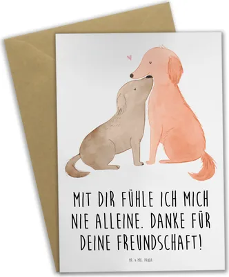 Produktbild von Mr. & Mrs. Panda Glückwunschkarte Beste Freundin - Weiß - Geschenk, abiturkarte, weihnachtskarten, Besonderer Moment, Bedanken, Wertschätzung, Leben, Dankbarkeit