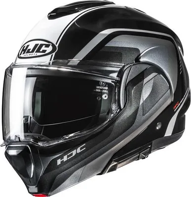 Produktbild von HJC F100 REFF Klapphelm M in schwarz/weiß