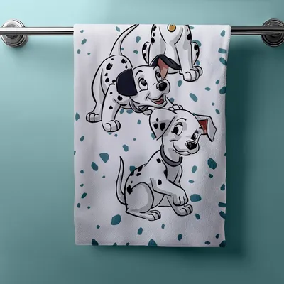 Produktbild von Disney 101 Dalmatiner Badetuch spielen 70 x 140 cm