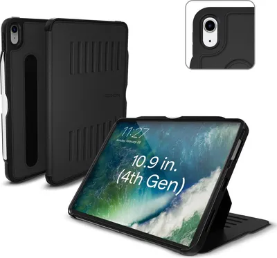 Produktbild von Zugu Case Hülle iPad Air 11" (M2-M4) & Air 10.9" (4th/5th gen) – Verstellbarer Magnetständer – Sichere Magnetbefestigung – Robuste TPU + PC-Hülle für erheblichen Fallschutz