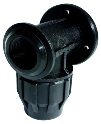 Produktbild von Winkelstück Verschraubung, Wasserhahn, 32 mm x 1, schwarz