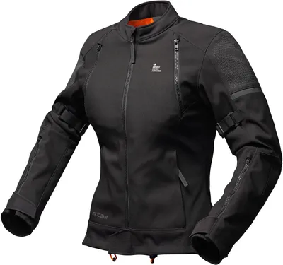 Produktbild von Modeka Muva Damen-Motorrad-Textiljacke, schwarz, 36
