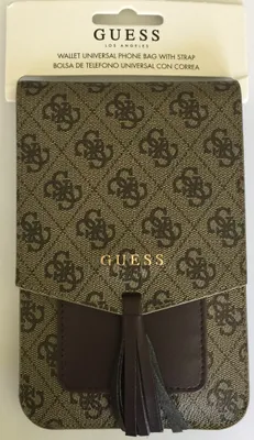 Produktbild von Guess 4G Uptown Wallet Phone Bag - Bag with smartphone compartment (brown)