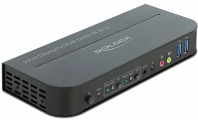 Immagine prodotto di DELOCK Interruttore KVM DeLOCK 11482 Nero