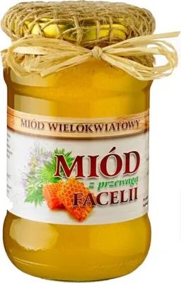 Produktbild von Bartpol Mehrblütenhonig mit einem überwiegenden Anteil an Phacelia 500 g