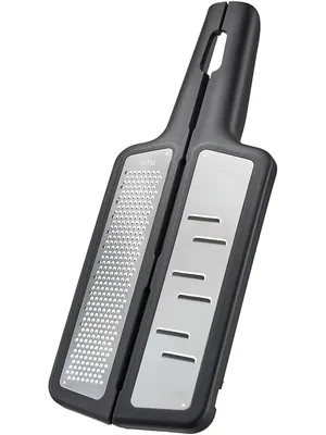 Produktbild von GEFU Faltreibe Rafino, silber/schwarz