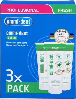 Produktbild von Emmi-dent Ultraschall Zahncreme Fresh, 225 ml Zahncreme