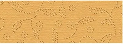 Produktbild von Prägekarton Elegance 220g/qm 23x32cm VE=5 Blatt Ranken goldgelb