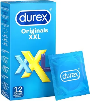Zdjęcie produktu dla Durex Originals XXL 12 szt. - prezerwatywy powiększony rozmiar