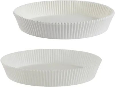Produktbild von METALTEX 257726000 Airfryer Backpapier/Papiereinsatz Ø 21 cm, rund, 54 Stück, für Heißluftfritteuse, Ofen und Mikrowelle geeignet