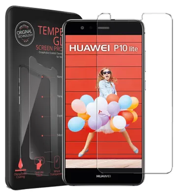 Immagine prodotto di 2x vetro blindato per la protezione dello schermo in vetro di Huawei P10 Lite