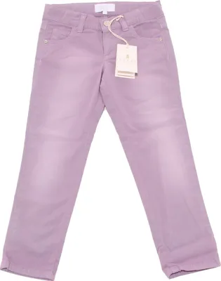 Immagine prodotto di 9546O pantalone bimba glicine effetto vintage GUCCI cotone trousers kid