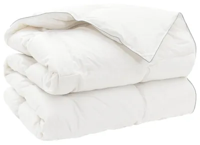 Produktbild von vidaXL Bettdecke FULDA 200 x 220 cm 4 Jahreszeiten 210 GSM Weiß