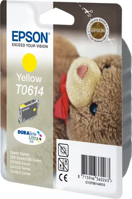 Obrázek produktu pro Epson C13T06144010 Epson Tintenpatrone žlutý inkoust DURABrite Ultra T 061 T 0614