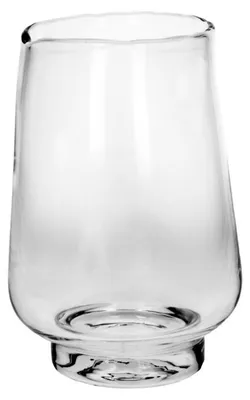 Produktbild von Pomax Elyza Vase und Windlicht aus Glas, Transparent, Ø 25 x H 36 cm